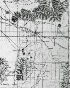 Roskurge map, Davidson Canyon
